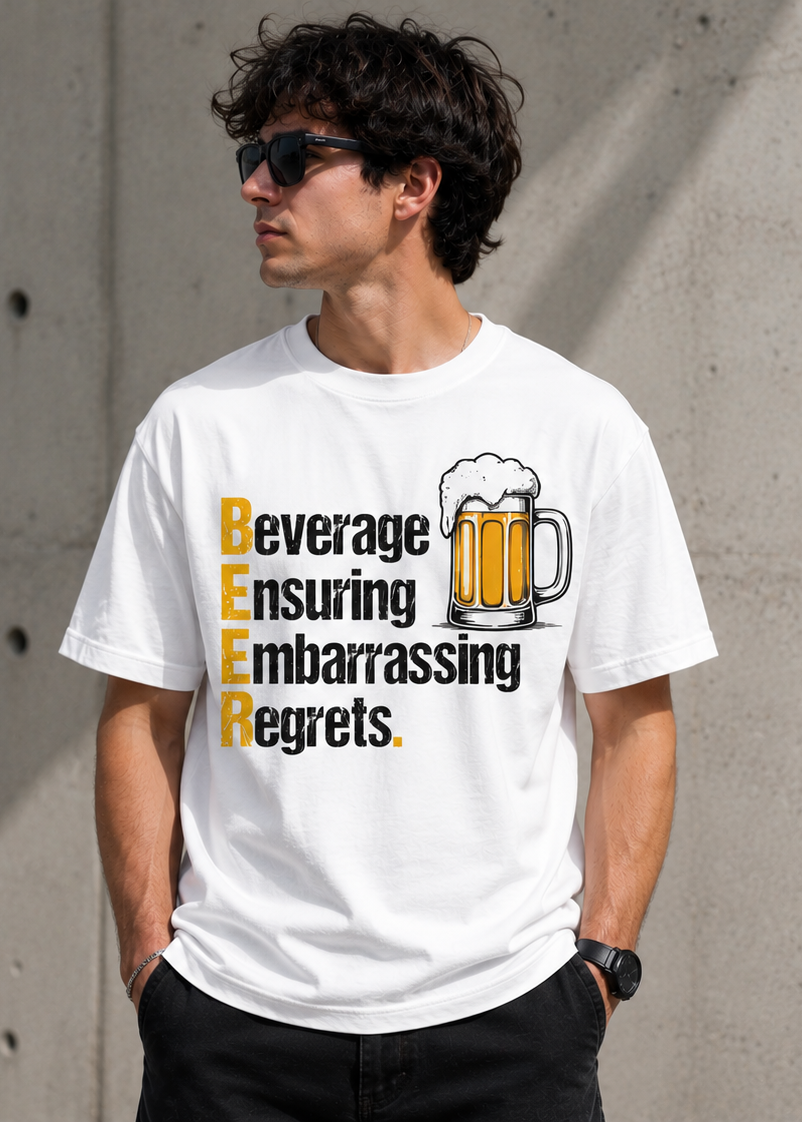 BEER - Unisex Oversized Classic T-Shirt