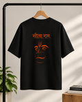 Sita Ram text on T shirt front