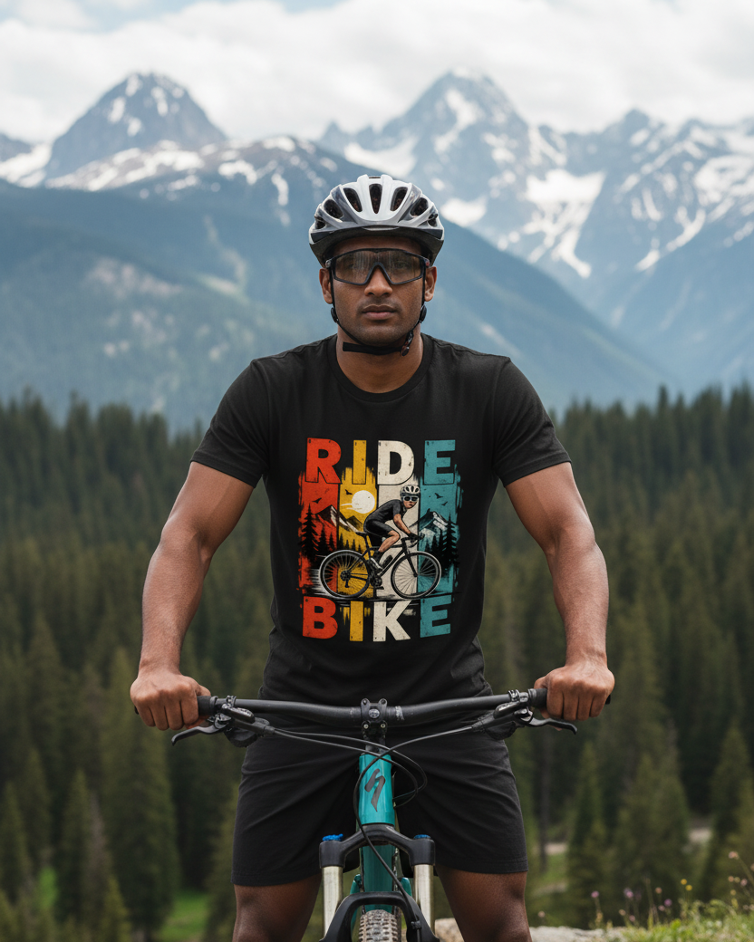 Ride Bike - Unisex Classic Crew T-Shirt